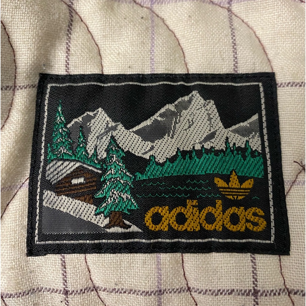 VINTAGE 90s Adidas Quilted Coat - Picture 5 of 5